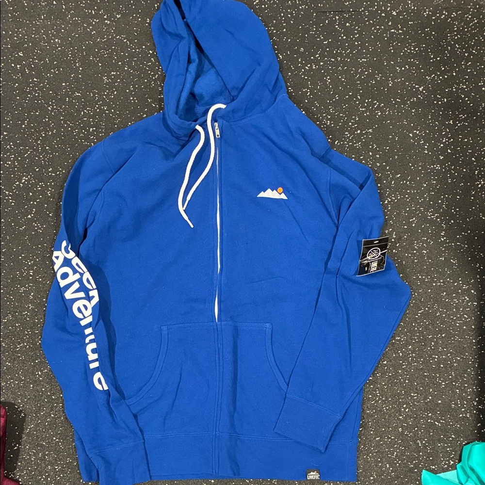 Blue Adventure Men's Hoodie